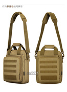守护者战术单肩手提包A4书包男士休闲斜挎包电工工具包12寸电脑包
