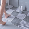 漏水淋浴拼接地垫浴室防滑网状，地贴镂空卫生间防水网格可裁剪隔水