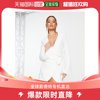 香港直邮潮奢 Topshop 女士 裹式西装米白色连衣裙