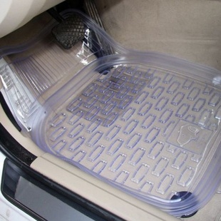 汽车脚垫通用易清洗 乳胶PVC脚垫防水防滑透明塑料橡胶硅胶脚垫