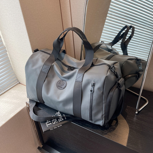 旅行包男款大容量手提包女士短期出差装衣服行李包干湿(包干湿)分离健身包