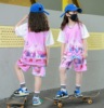 儿童篮球服套装女童球衣夏季艾莎公主表演服小学生运动速干训练服
