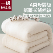新疆棉花被棉被垫被棉絮被芯纯棉花被子棉胎被芯冬被长绒棉一级褥