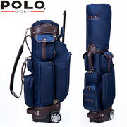 POLO高尔夫球包 男款高尔夫包轻便拉杆带轮子高尔夫球袋