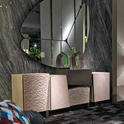 robertocavalli意式极简设计师家具实木，异形餐边柜现代创意储物柜