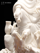 高档德化白瓷陶瓷滴水观音佛像南海观世音菩萨佛像家用供奉客厅