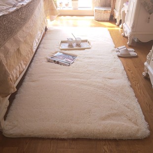 高档杂染渐变色地毯客厅茶几地毯，时尚个性长毛卧室，床边毯飘窗毯可