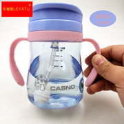 宝宝水杯儿童吸管杯带手柄防漏水杯幼儿喝水饮水杯水瓶婴儿学饮杯