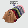 英国next男童外套春秋款，儿童韩版西装，小童大衣中长款时尚上衣