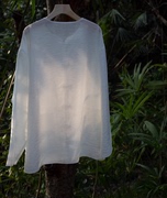 女装原创新中式中国风上衣，春夏日常对襟白色盘扣小衬衫汉服