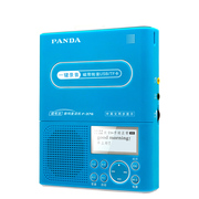 熊猫f-376复读机磁带u盘tf卡播放转录一键录音定时关机锂电池