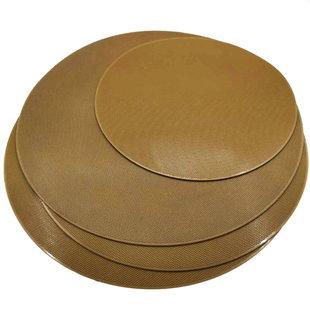 23~31cm茶餐厅高档茶盘硅胶隔热垫圆托盘防滑垫防烫服务盘垫