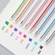 叶米铺铺简约细杆彩色中性笔手账涂鸦笔学生用笔创意文具