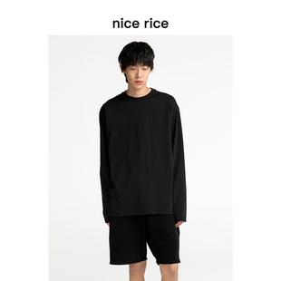 nicerice好饭r.系列260g匹马棉，休闲针织t恤商场同款ncc02017