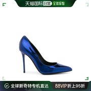 香港直邮giuseppezanotti女士giuseppezanotti鞋跟，蓝色高跟鞋