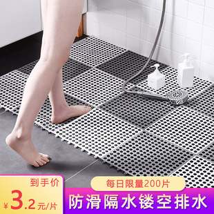 加厚浴室厨房防滑垫镂空塑料脚垫门垫卫生间大厅走廊门口厕所地垫