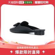 香港直邮ferragamosalvatoreferragamo女士黑色圆头，蝴蝶结包脚