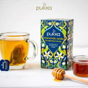 pukka-普卡平静安逸舒缓洋甘菊香草蜂蜜无咖啡因组合花草茶20袋