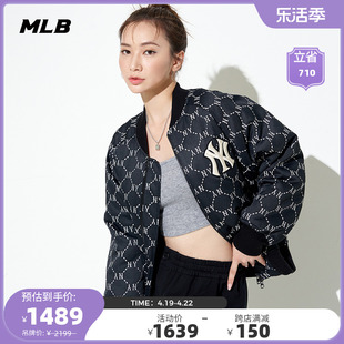 MLB 男女情侣棒球服夹克衫老花休闲百搭防风外套春夏季JPM02