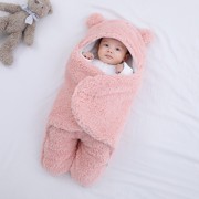 新生婴儿抱被秋冬加厚宝宝，包被母婴用品，纯棉婴儿用品新生婴儿睡袋