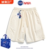 NASA速干运动短裤男女夏季薄款五分裤直筒宽松休闲居家冰丝大裤衩