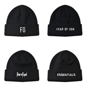 欧美潮牌FOG冷帽FG富贵针织帽高街毛线帽FEAR OF GOD ESSENTIALS