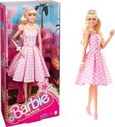 在途 芭比真人版电影珍藏版娃娃女孩礼物Barbie Movie 2023 粉裙