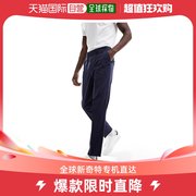 香港直邮潮奢asos男士smart设计锥形细条纹裤子(海军蓝)