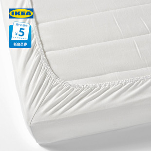 IKEA宜家LEN莱恩婴儿床床笠儿童床上用品卧室全棉纯棉床单套罩