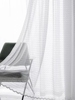 法式清新文艺小碎花白色纱帘成品半遮光客厅卧室美式窗纱2023