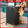 迪丽热巴复古行李箱，女24寸加厚耐用高颜值拉杆箱网红男密码箱皮箱
