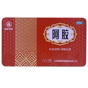 福牌阿胶阿胶，500g盒阿胶块补血铁盒zy