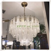 后现代意大利手工玻璃艺术吊灯样板房轻奢别墅新古典客厅大吊灯具