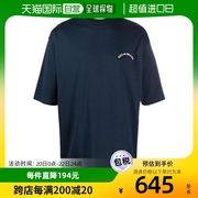 香港直发paul&shark鲨鱼，男士深蓝色短袖，休闲t恤时尚21411011
