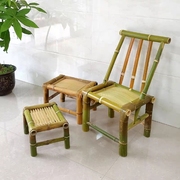 竹椅子靠背椅板凳儿童椅子休闲家用靠背椅餐椅，家用小凳子纯手工椅