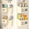 磁吸冰箱置物架壁挂免打孔两用侧面挂架保鲜膜储物厨房用品收纳盒