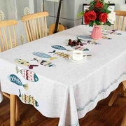 桌布防水防油免洗餐桌布长方形桌垫书桌ins风pvc塑料茶几台布家w8