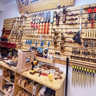 儿童木工工具套装幼儿园diy手工，雕刻区域材料包木工坊，美工区教育