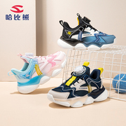 哈比熊(哈比熊)晋江童鞋，软底休闲鞋春季网面透气2024男女童跑步运动鞋