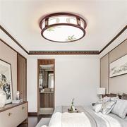 木元素 中式实木吸顶灯 大尺寸客厅灯中国风禅意古典简约大气卧室