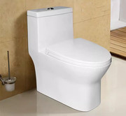 陶瓷卫浴抽水静音坐便器家用卫生间防臭8.0大口径马桶连体座便器