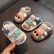 宝宝凉鞋男宝一岁半夏季女婴儿布鞋学步鞋软底8个月包头.小童家居