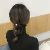 韩国经典简约珍珠发抓中号成人抓夹后脑勺发夹优雅淑女，质感发饰女