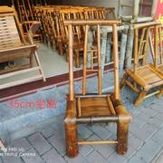 竹椅子靠背椅午休躺椅折叠椅化妆椅摇椅簸箕儿童款家用椅竹编制品