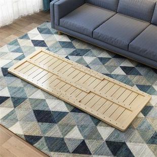 定制实木沙发板硬床板1米2护腰折叠儿童，l床板做单人1.5米木板