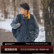 吕小虎(吕小虎)立领工装，棉衣马甲冬季男原创设计感青少年保暖马夹外套