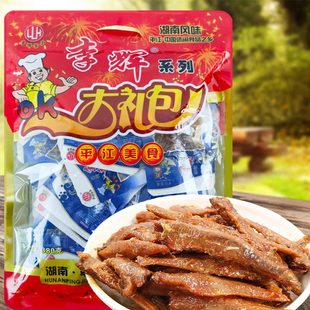 李辉香辣毛毛鱼大真空小包装湖南特产香辣小鱼仔鱼干平江零食