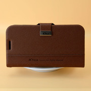 韩国xtra适用于三星s4手机保护套i9500i959皮套，i9508保护壳支架