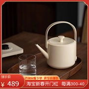 小提中式双层304不锈钢电热水壶家用办公提梁烧水壶泡茶专用茶道