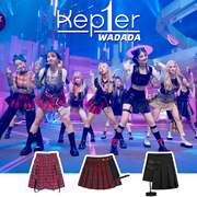 kep1er同款丨wadada百褶裙短裙爵士舞，韩舞女团打歌，服演出服沈小婷(沈小婷)